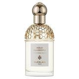 Guerlain Aqua Allegoria Mandarine Basilic Eau de Toilette 75ml bottle with gold honeycomb cap, a vibrant citrus aromatic fragrance for men and women.